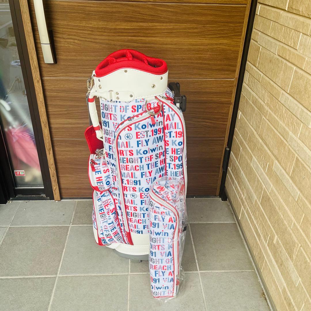 【美品】Kolwin キャディバッグ キャスター　ゴルフバッグ コルウィン