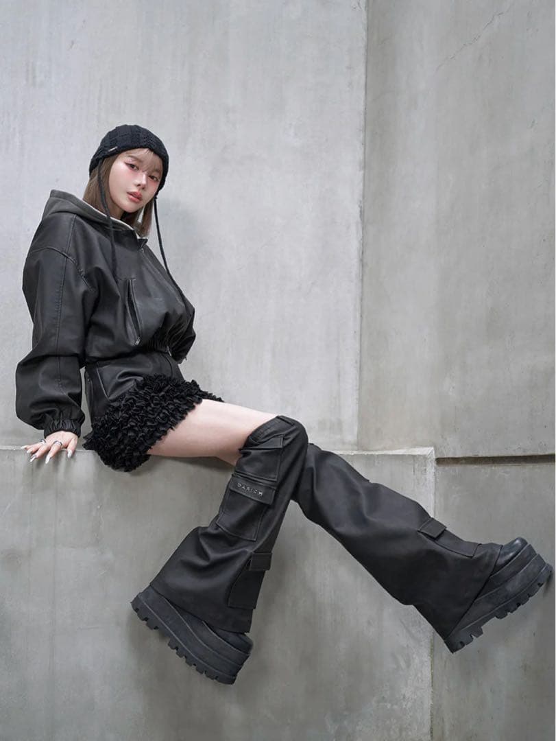 darich レザーブーツカバー