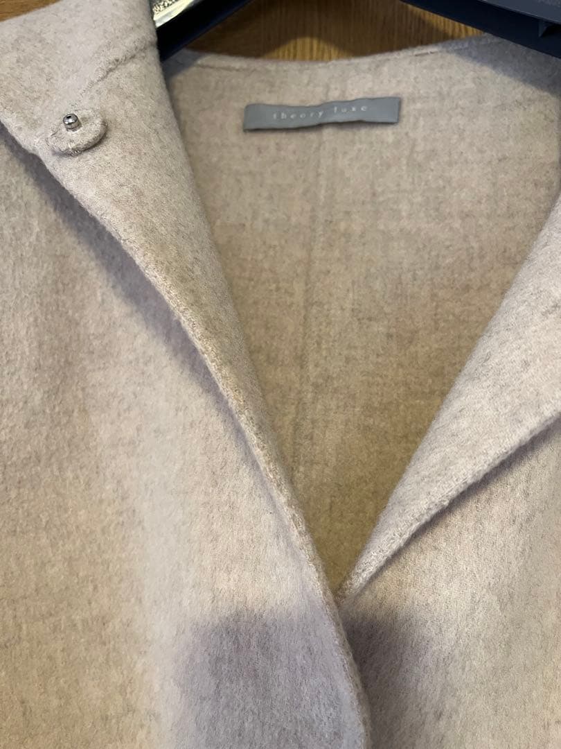 専用theory luxeダブルフェイスコート
