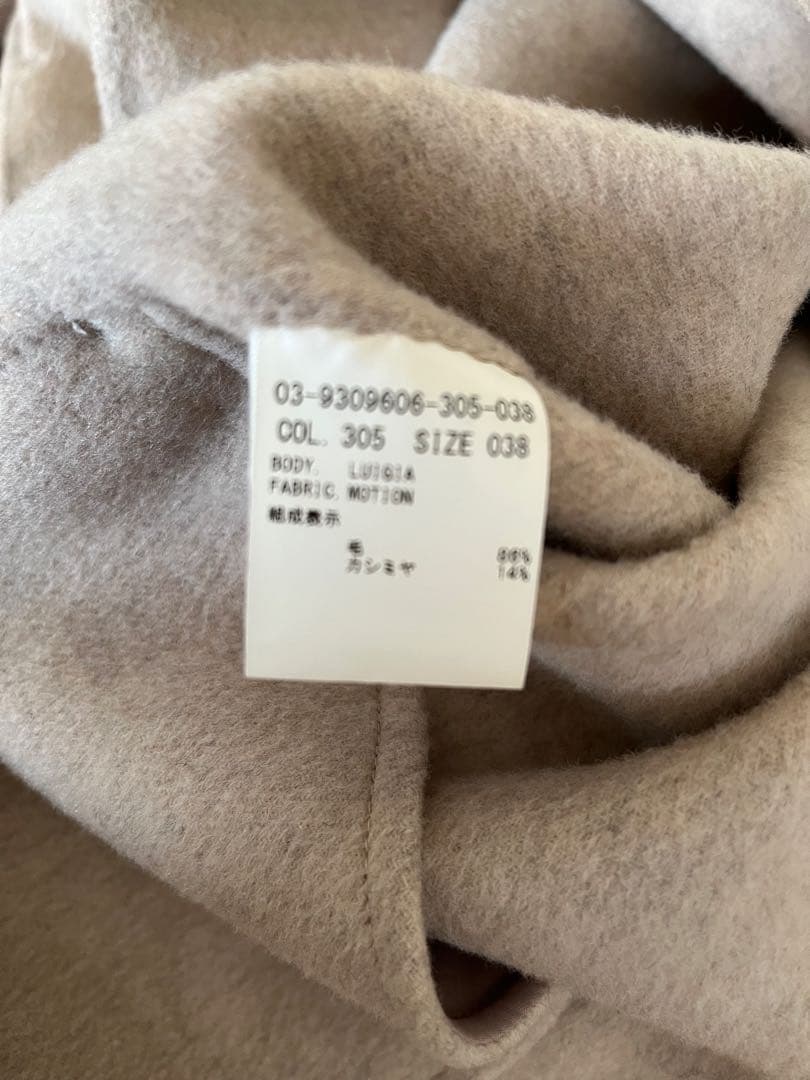 専用theory luxeダブルフェイスコート