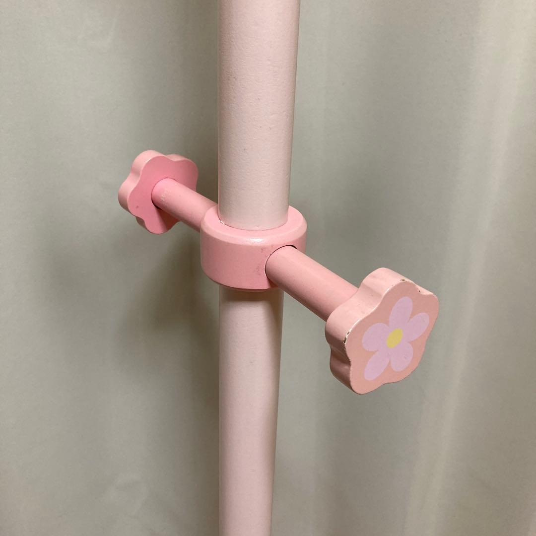 マザーガーデン 木製 ポールハンガー ポールスタンド ハンガーラック