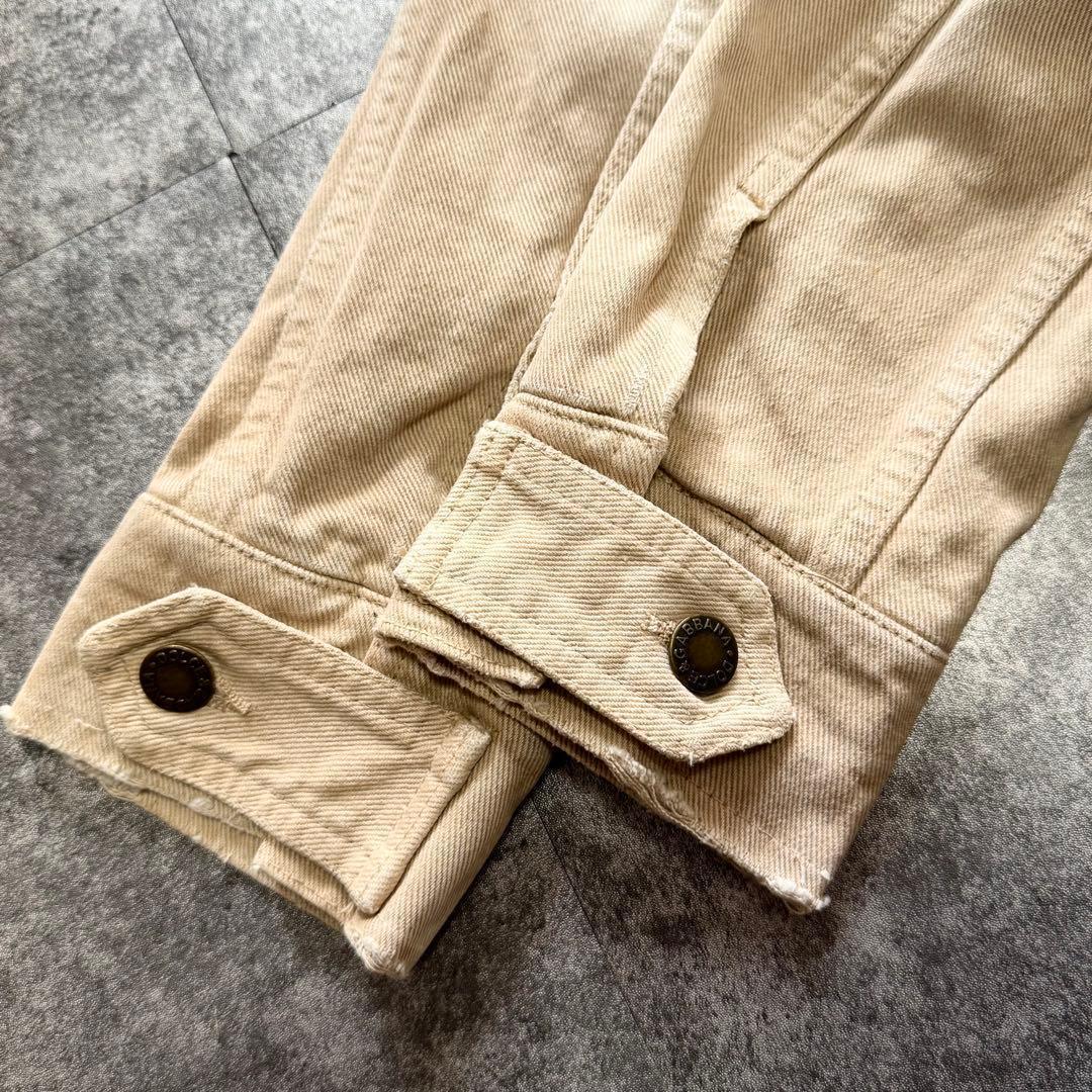 【希少】DOLCE & GABBANA レオパード 総柄 デニムジャケット