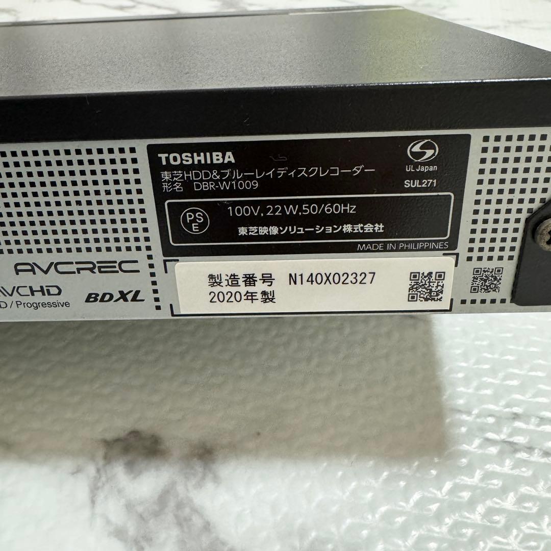 ryo11　東芝 REGZA DBR-W1009
