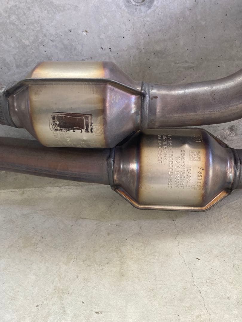  F80 F82 M3 M4 コンペティション 純正マフラー