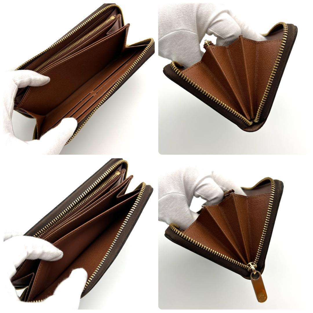 【超極美品】ルイヴィトン モノグラム ジッピーウォレット 長財布 C100