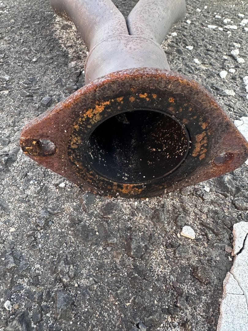 V36スカイラインセダン！ワンオフ中間ストレートマフラー！しょたくん