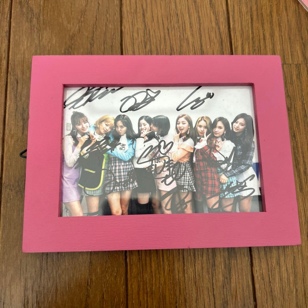 TWICEサイン付き