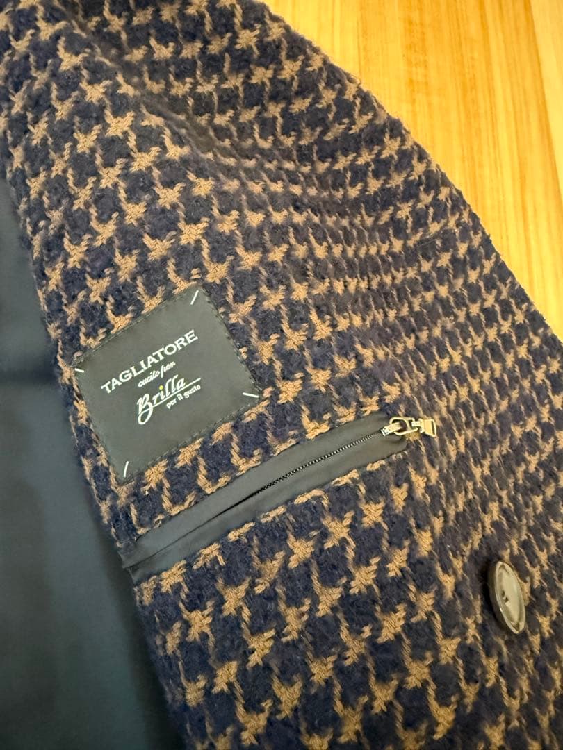 タリアトーレBeams別注ダブルブレスト チェスターコート