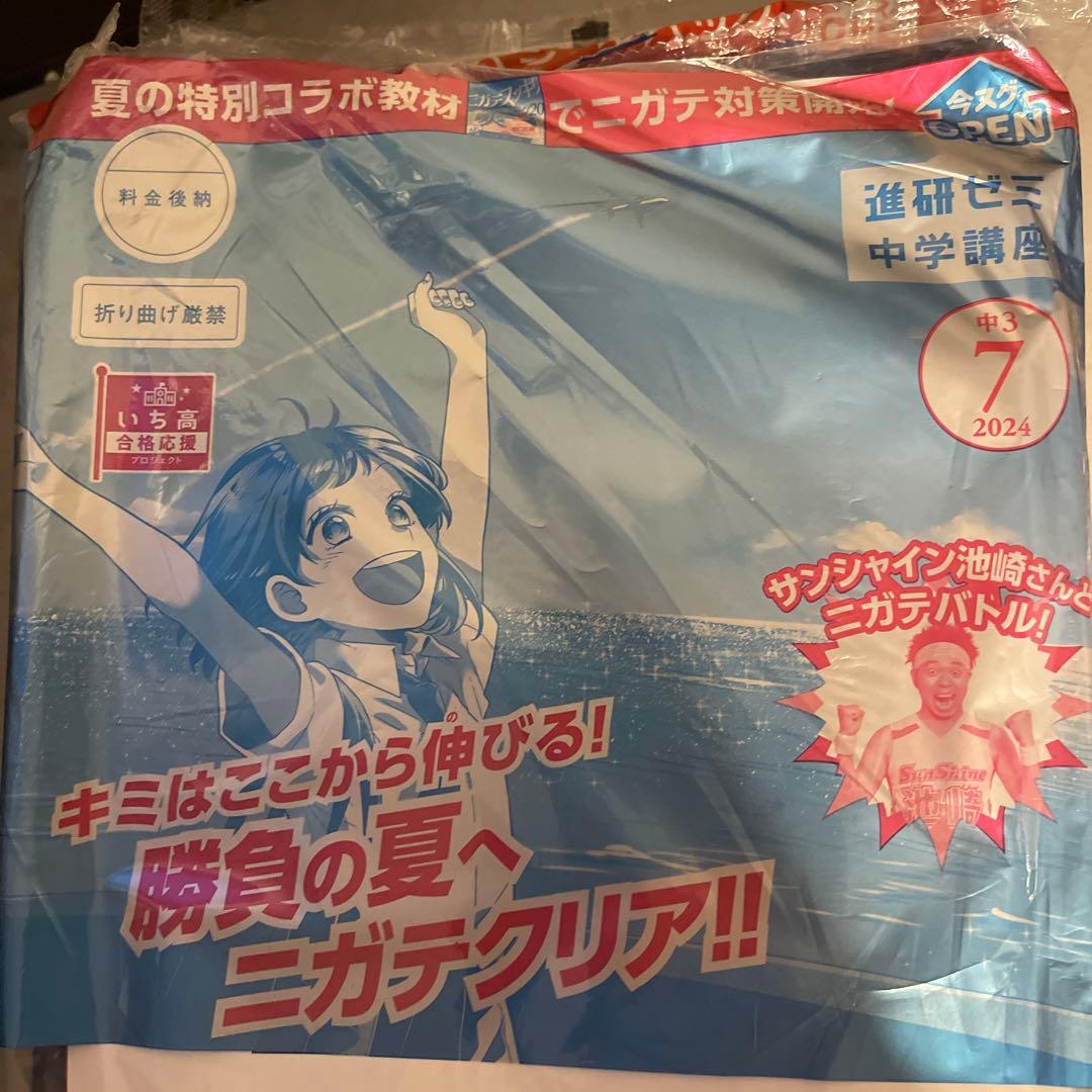 進研ゼミ　2024新品未使用　入試向け　教材