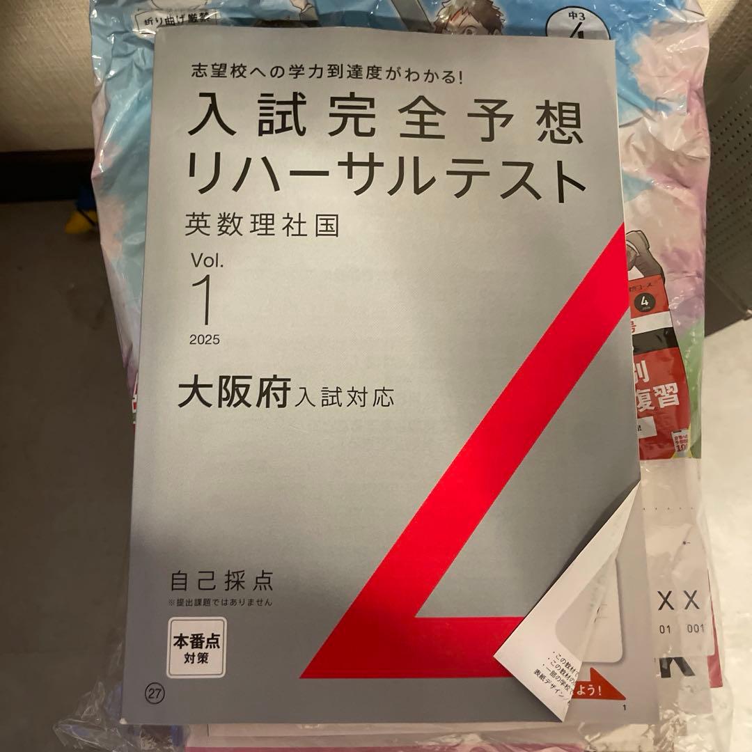 進研ゼミ　2024新品未使用　入試向け　教材