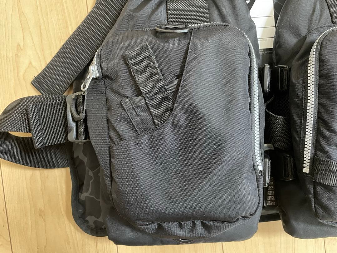 【中古】SHIMANO フィッシングベスト ／ゲームベストライト/VFー068T