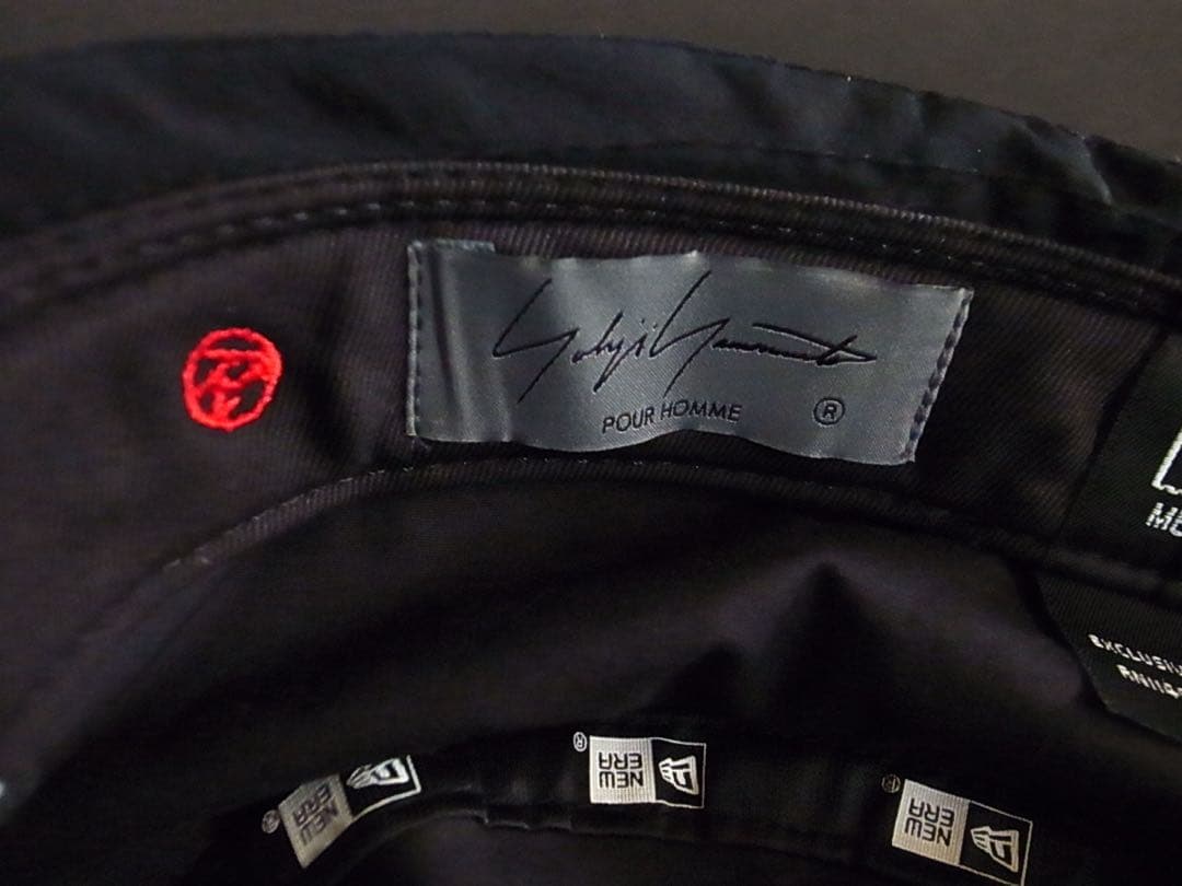 Yohji Yamamoto ×NewEra バケットハット 大きめ
