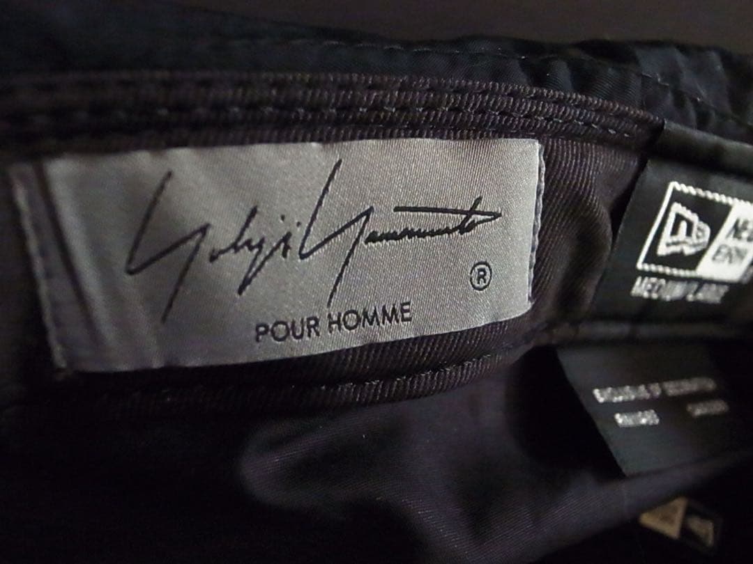 Yohji Yamamoto ×NewEra バケットハット 大きめ