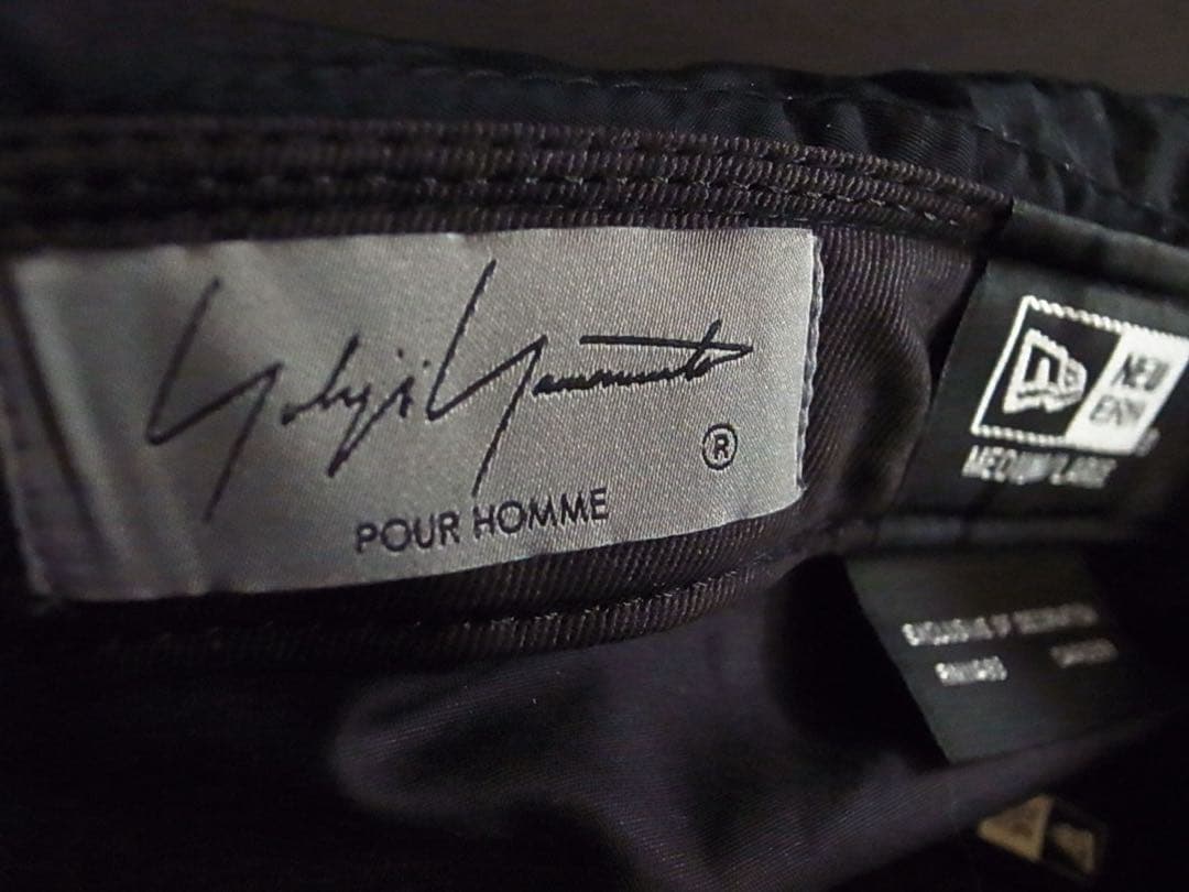 Yohji Yamamoto ×NewEra バケットハット 大きめ