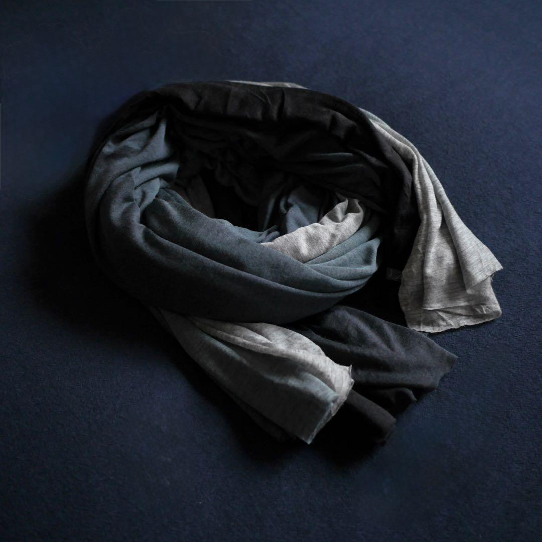 Faliero Sarti 大判 グラデーション ロングストール