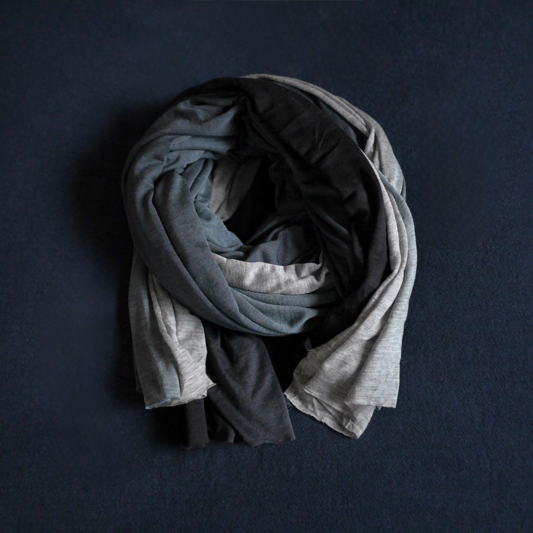 Faliero Sarti 大判 グラデーション ロングストール