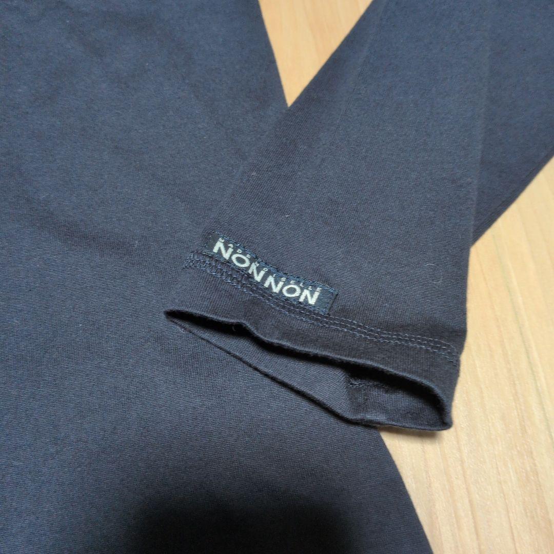 マドモアゼルノンノン　フランス地図刺繍 長袖Tシャツ　紺　М　新品未使用‼️