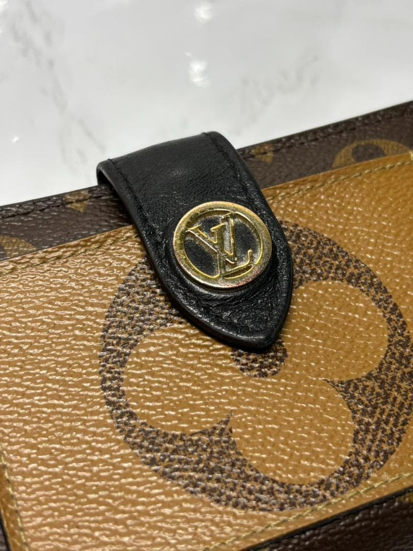 ルイ・ヴィトン ポルトフォイユ ジュリエット モノグラムリバース 二つ折り 財布