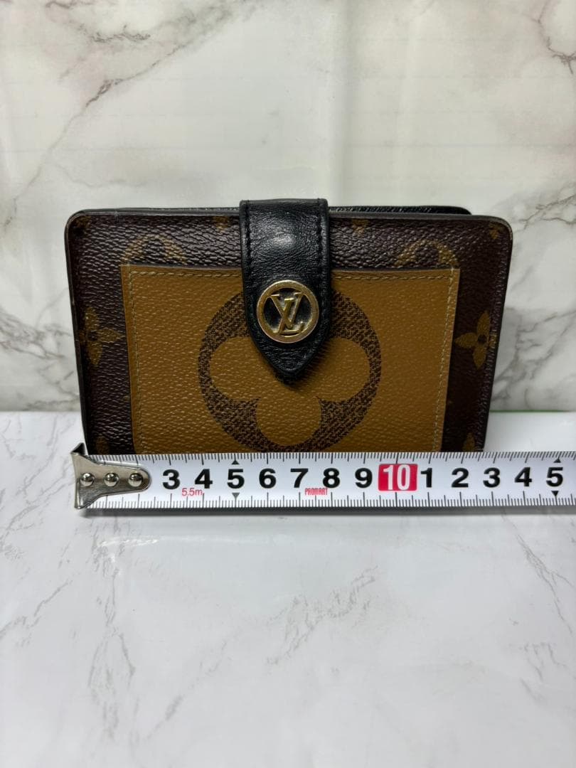 ルイ・ヴィトン ポルトフォイユ ジュリエット モノグラムリバース 二つ折り 財布