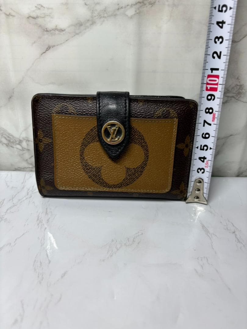 ルイ・ヴィトン ポルトフォイユ ジュリエット モノグラムリバース 二つ折り 財布