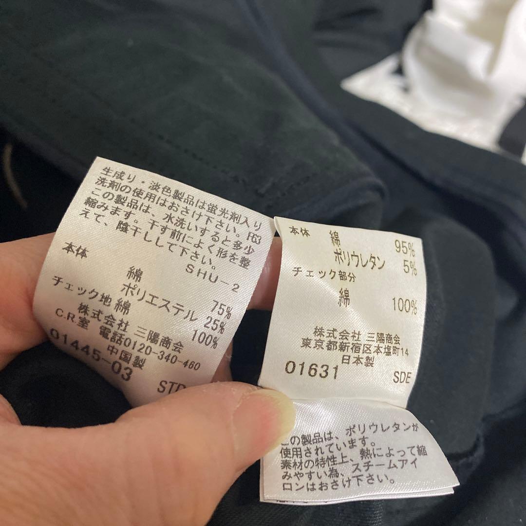 美バーバリー卒服4点エンブレム銀ボタンジャケット黒arisanaブラウス160