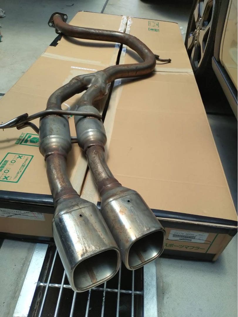 アルファード30 モデリスタマフラー モデリスタ