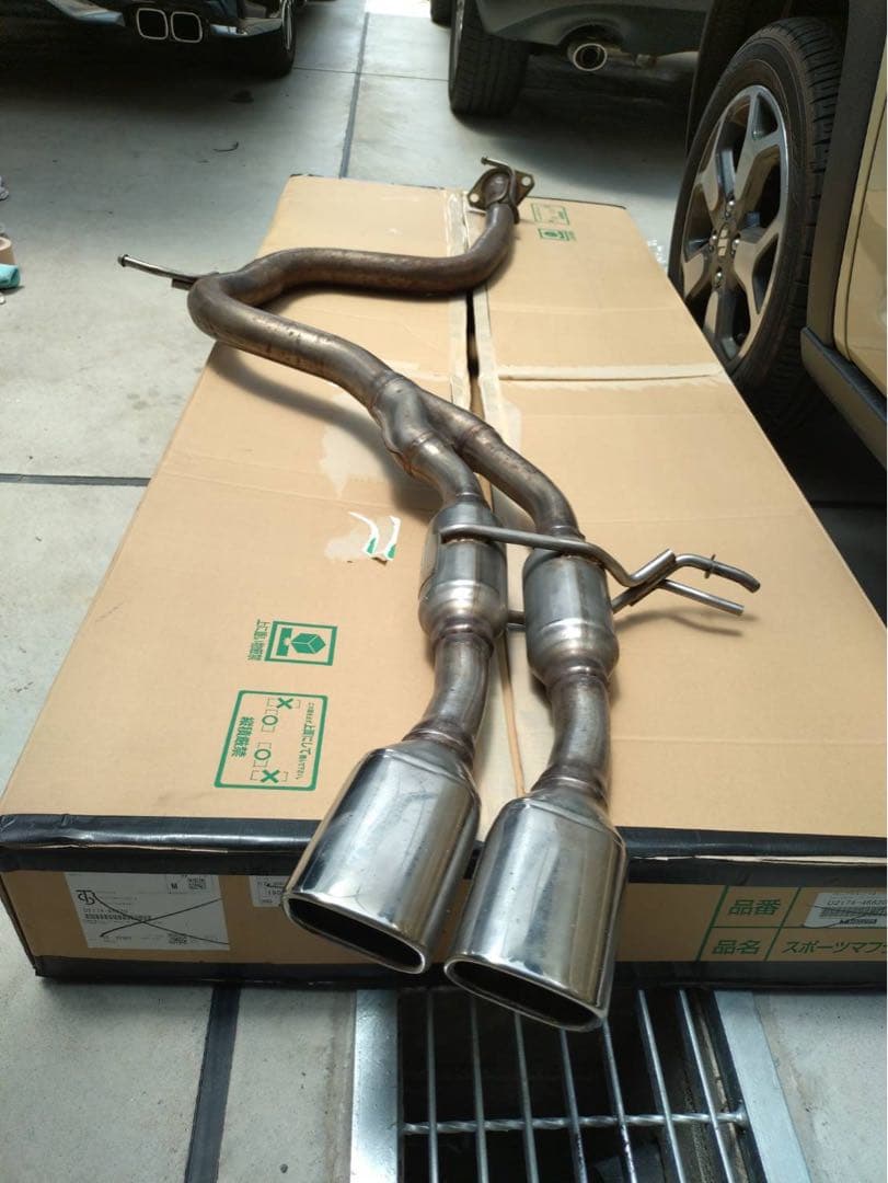 アルファード30 モデリスタマフラー モデリスタ