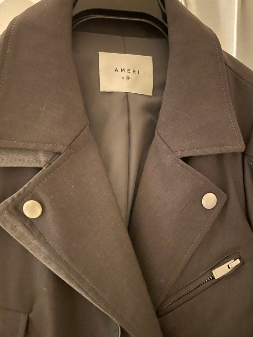 【Ameri】RIDERS DOCKING COAT black