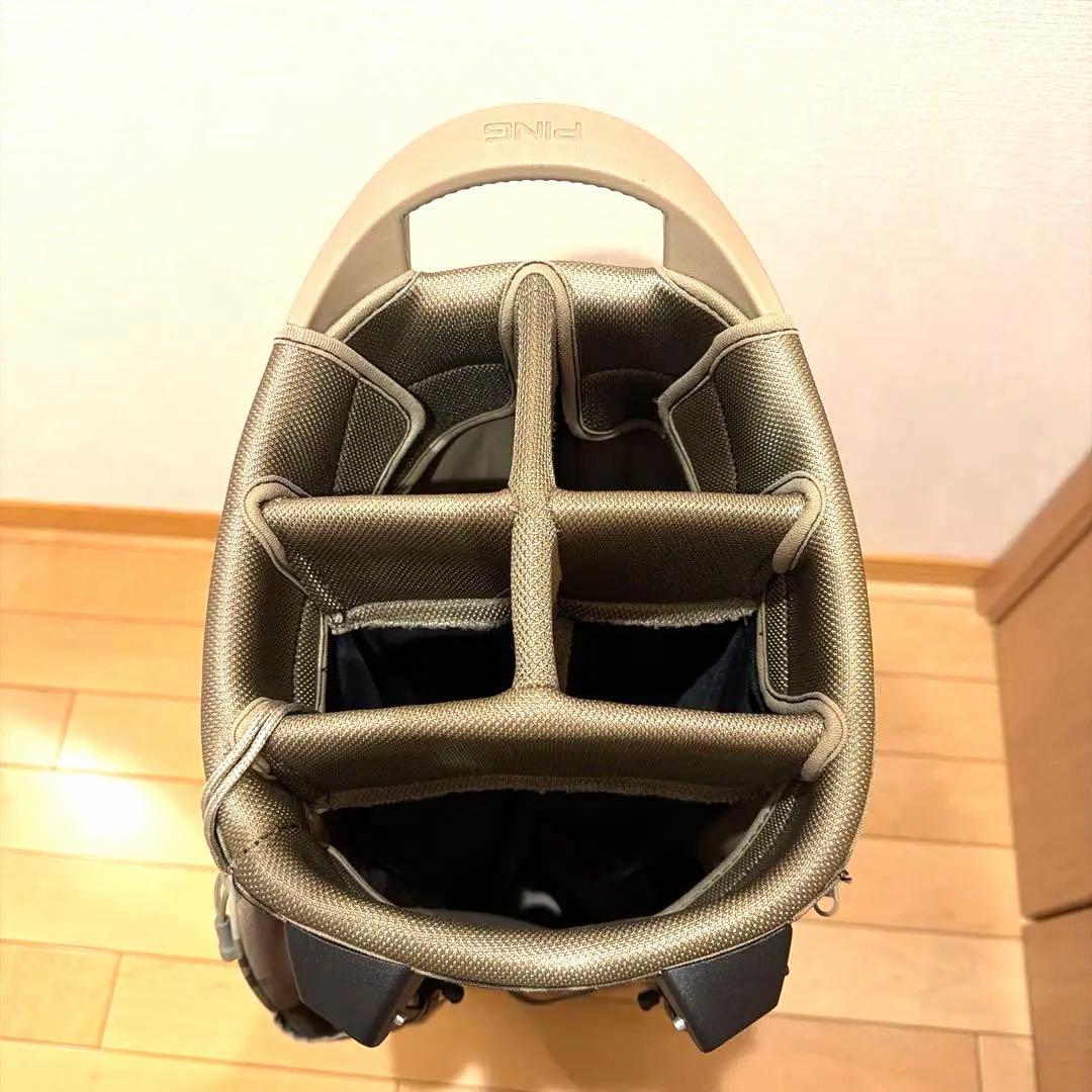 PING HOOFER迷彩 キャディバッグ スタンド付き カモフラ柄