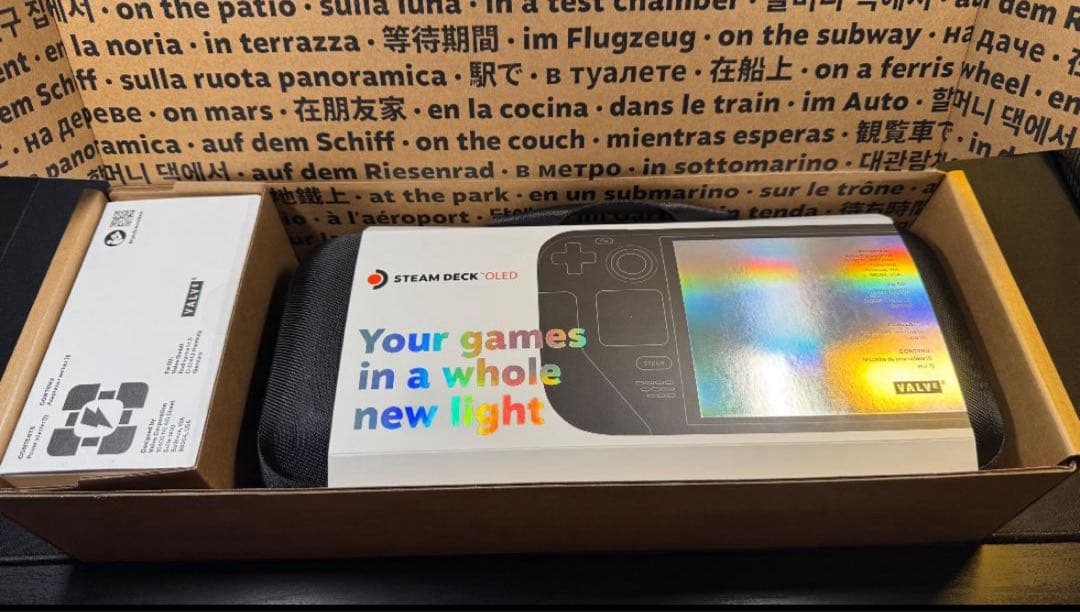 【美品】Steam Deck OLED 512GB ケース付き箱あり