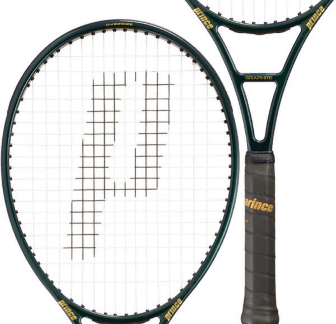 プリンス ファントム グラファイト 107 7TJ225　ガット張り可能