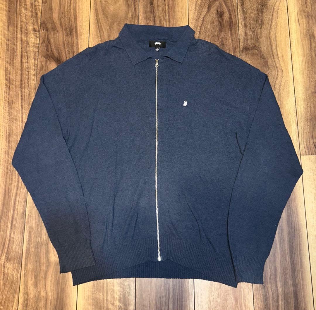 stussy ドライバーズニットポロ