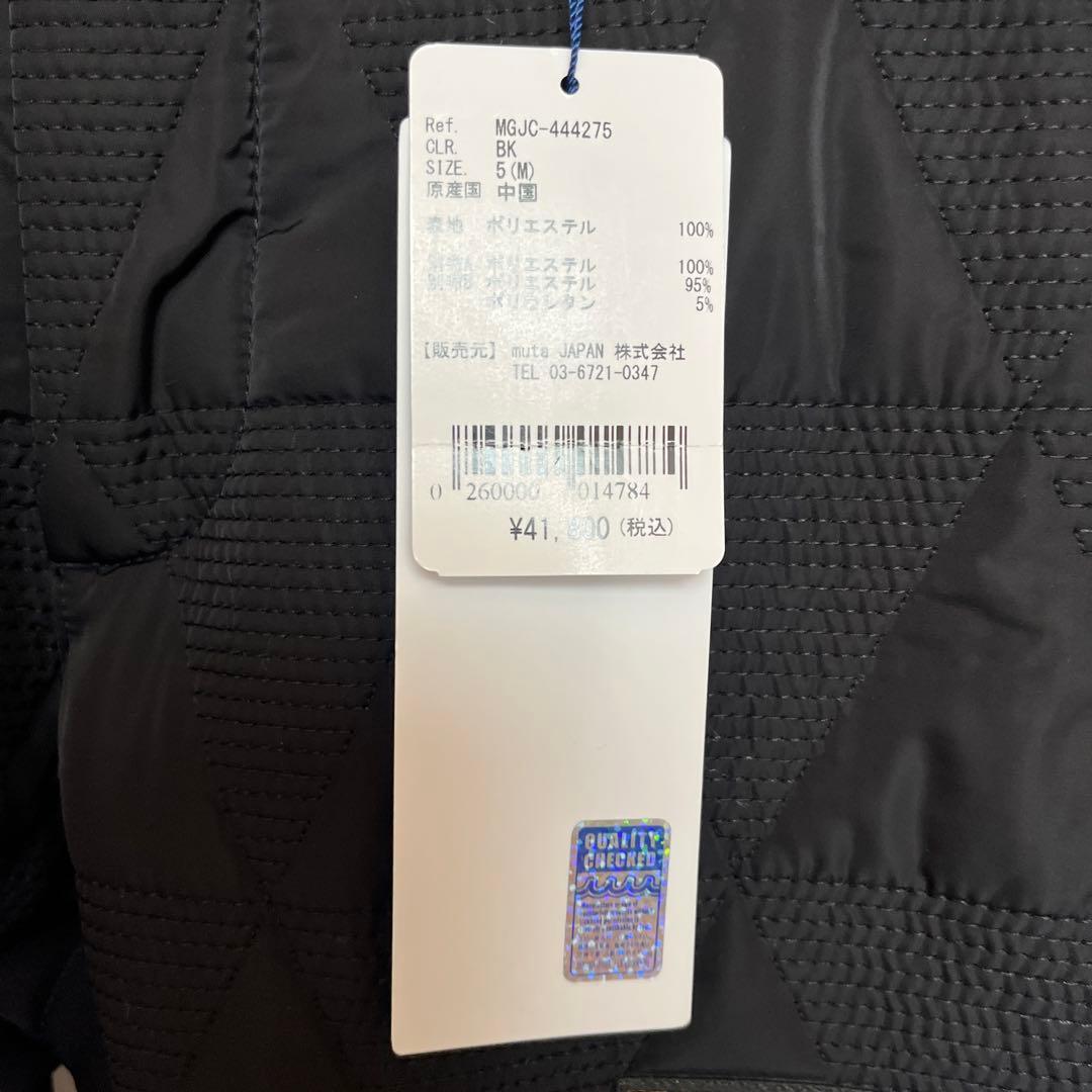新品 muta MARINE ジオメトリックキルティングパンツ ゴルフウェア 5