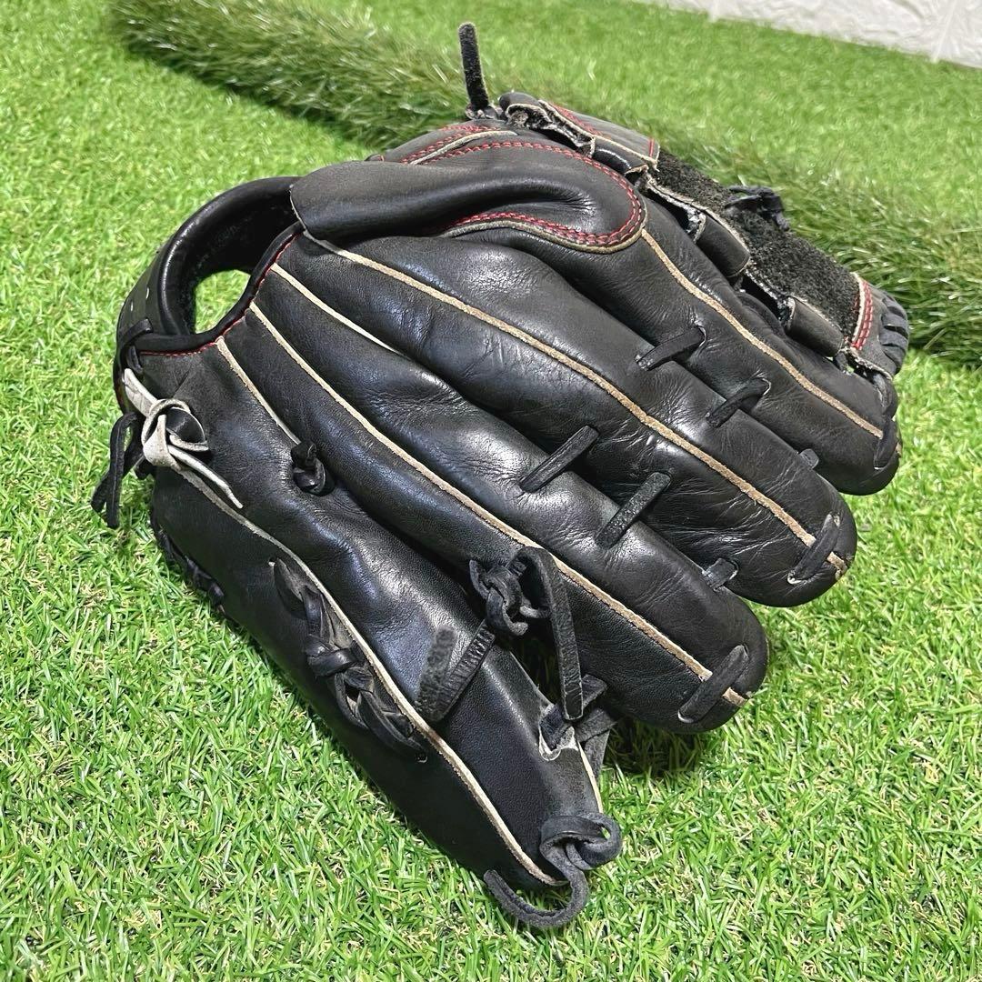 Zeems ジームス 軟式野球 左利き 投手用 オーダーグローブ 謙虚刺繍