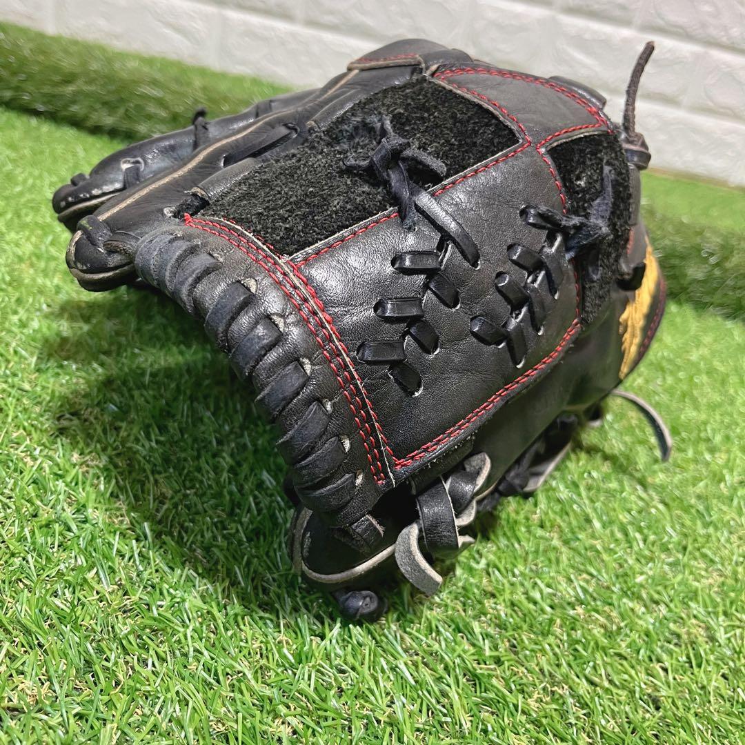 Zeems ジームス 軟式野球 左利き 投手用 オーダーグローブ 謙虚刺繍