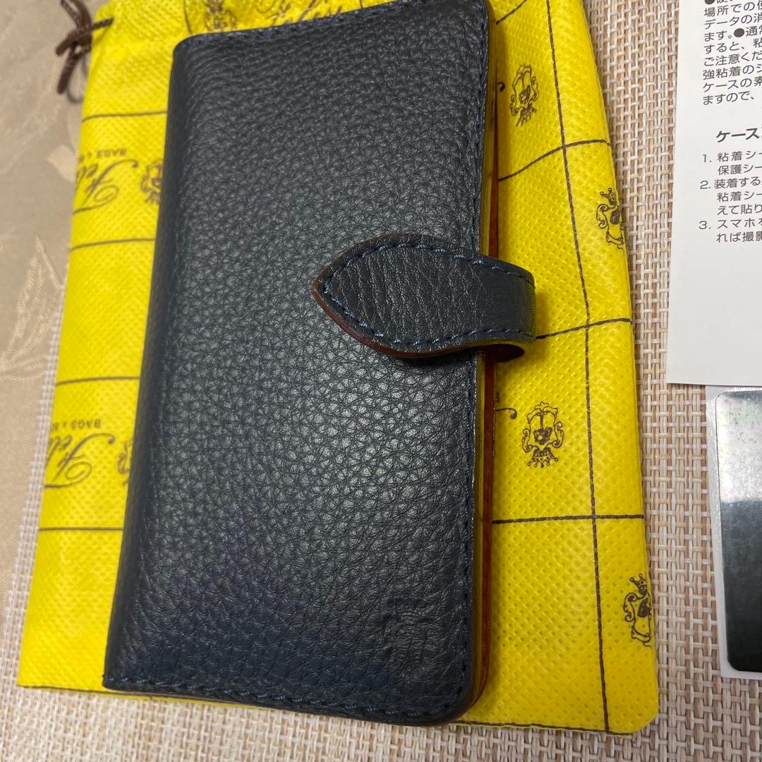 【新品未使用】フェリージ Felisi スマートフォンケース 1030 ネイビー