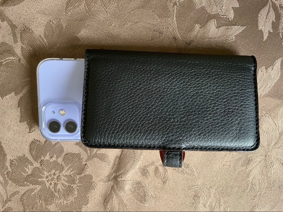 【新品未使用】フェリージ Felisi スマートフォンケース 1030 ネイビー