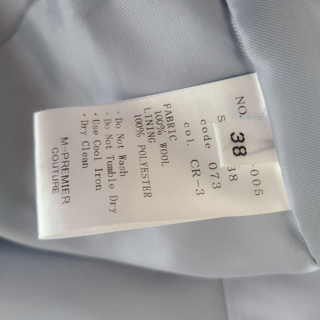 M-PREMIER　エムプルミエ　ペプラムコート　38サイズ