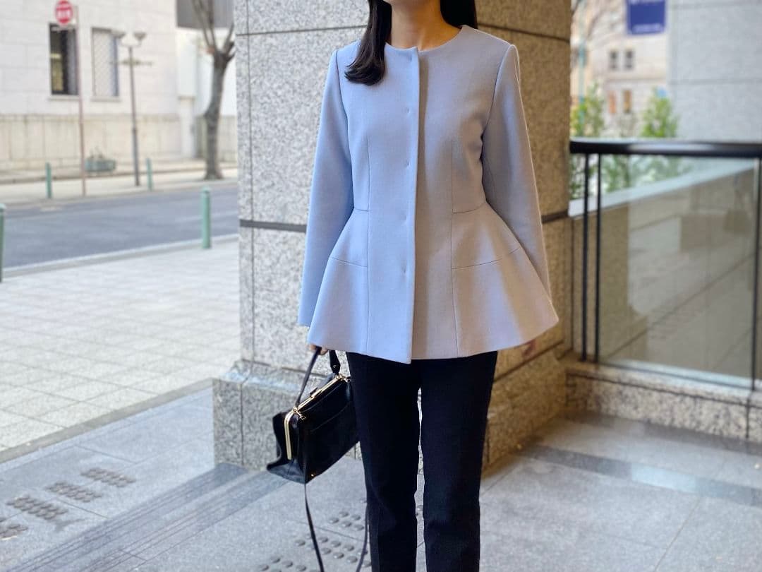 M-PREMIER　エムプルミエ　ペプラムコート　38サイズ