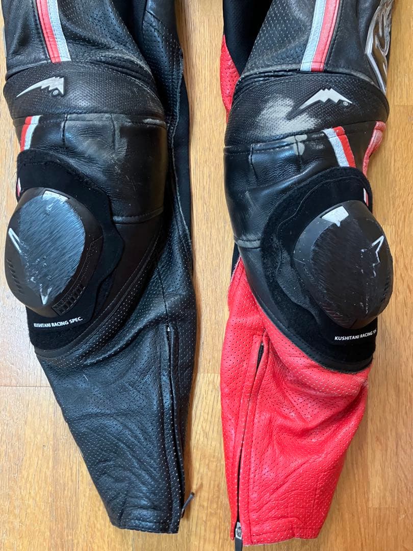 クシタニ　革ツナギ Kサルトスーツ　ジャンク　バイクジャケット　レーシングスーツ