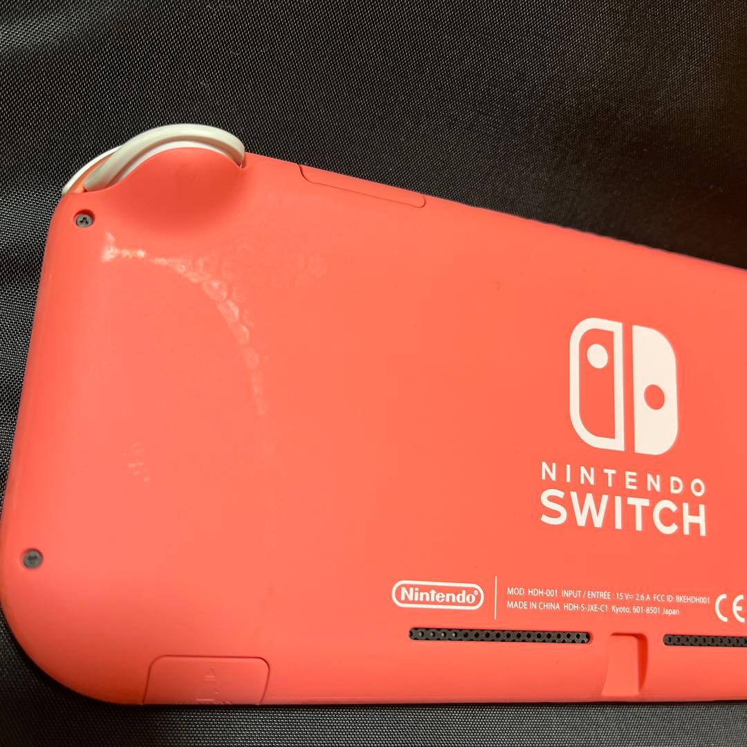 箱有Nintendo Switch Lite ピンク ACアダプタ・ケース付き