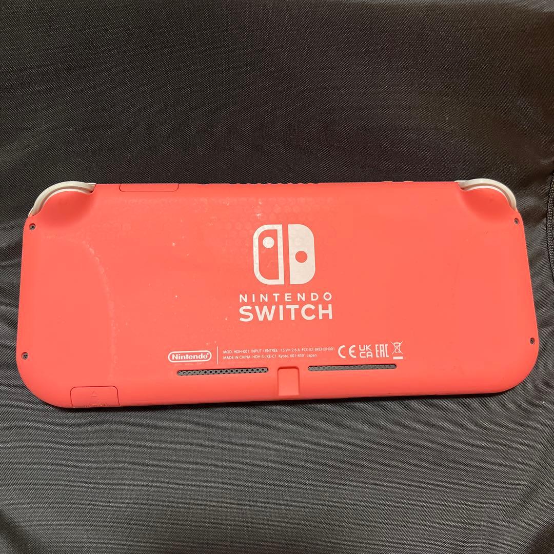 箱有Nintendo Switch Lite ピンク ACアダプタ・ケース付き