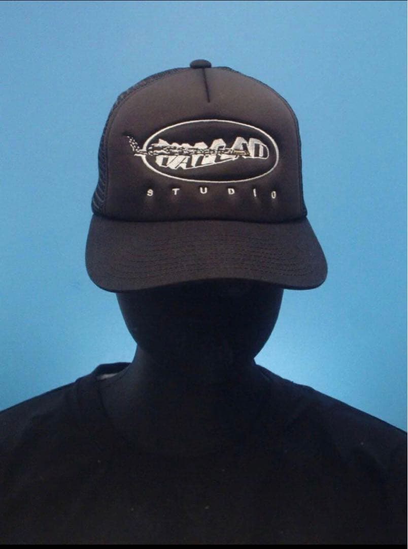 vallad studio × nubian メッシュキャップ