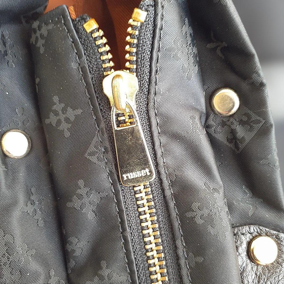 russet ブラック3WAYショルダーバッグ！ 【美品】