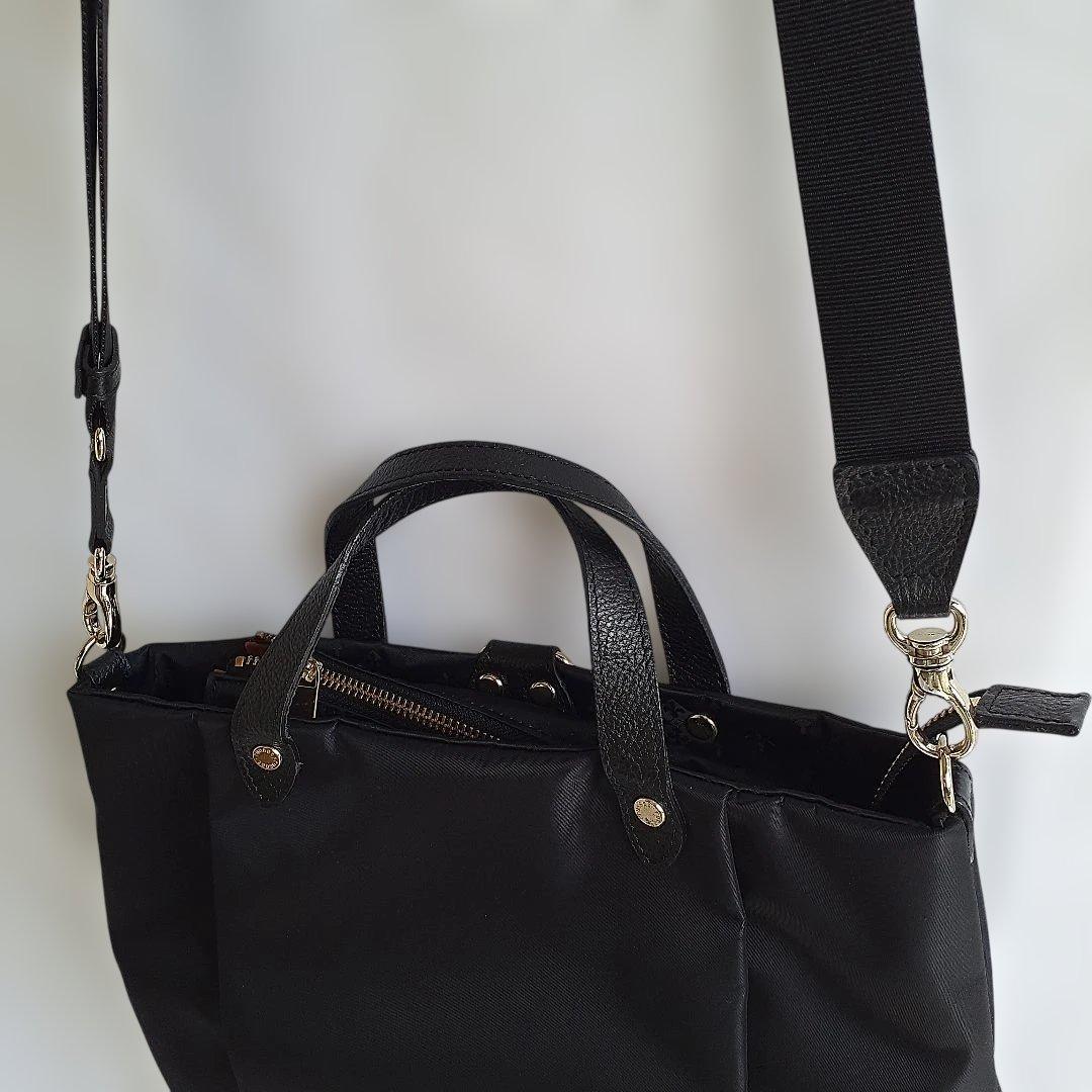 russet ブラック3WAYショルダーバッグ！ 【美品】