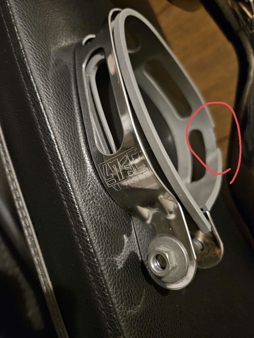 USヨシムラ　ステンレススリップオンマフラー取り付け金具インナーバッフル付き