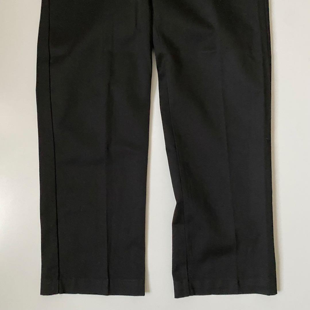 80s dickies874 ディッキーズ874 チビタグ 32×30 ブラック