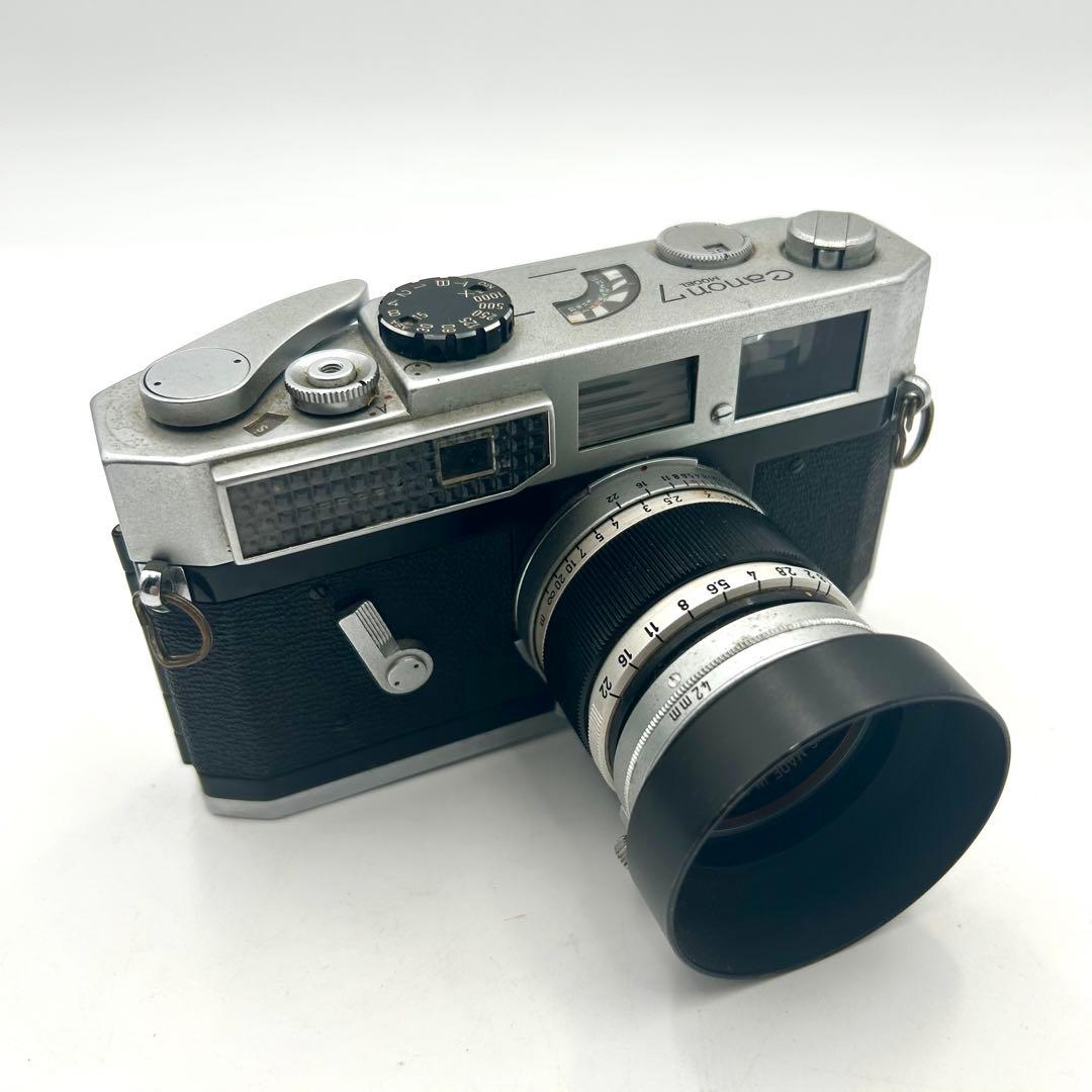 Canon オールドフィルムカメラ キヤノン7【ジャンク】