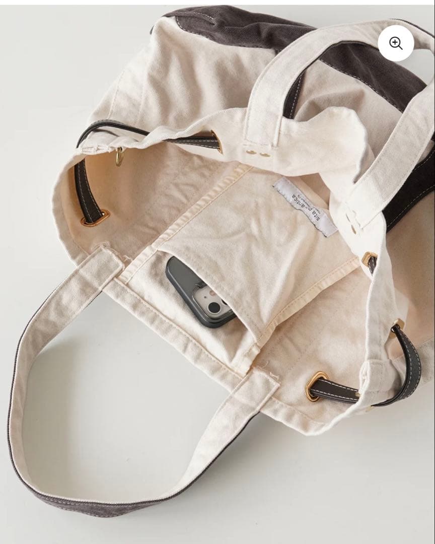 sita parantica ミディアム キャンバス トートバッグ