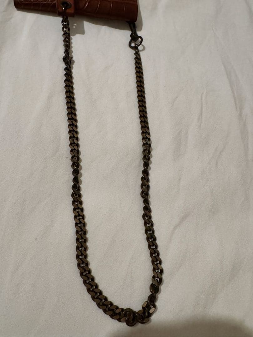 RRL クロコダイル型押し 二つ折り財布